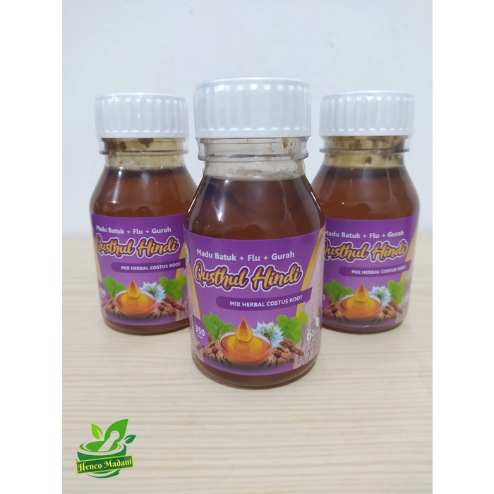 

Madu Batuk + Flu + Gurah Qusthul Hindi Mix Herbal Costus 350gr
