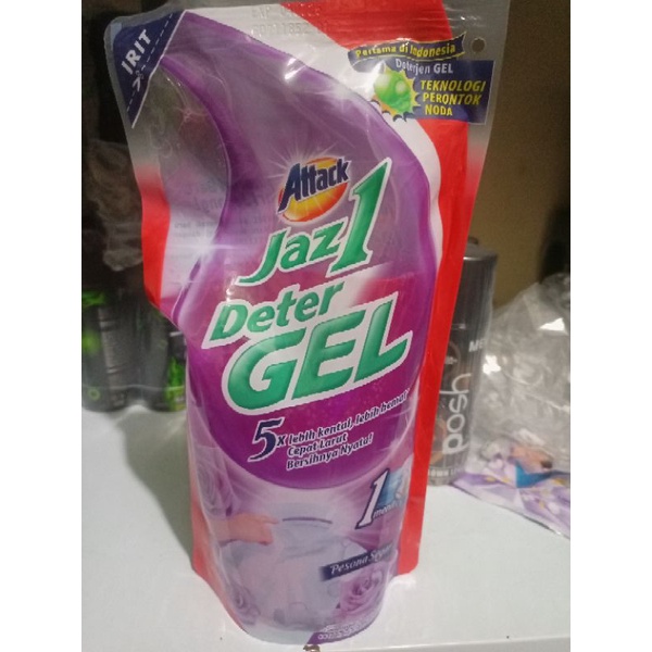 Attack Jaz1 Detergel Semerbak Cinta/ Pesona Segar 750gr GEL