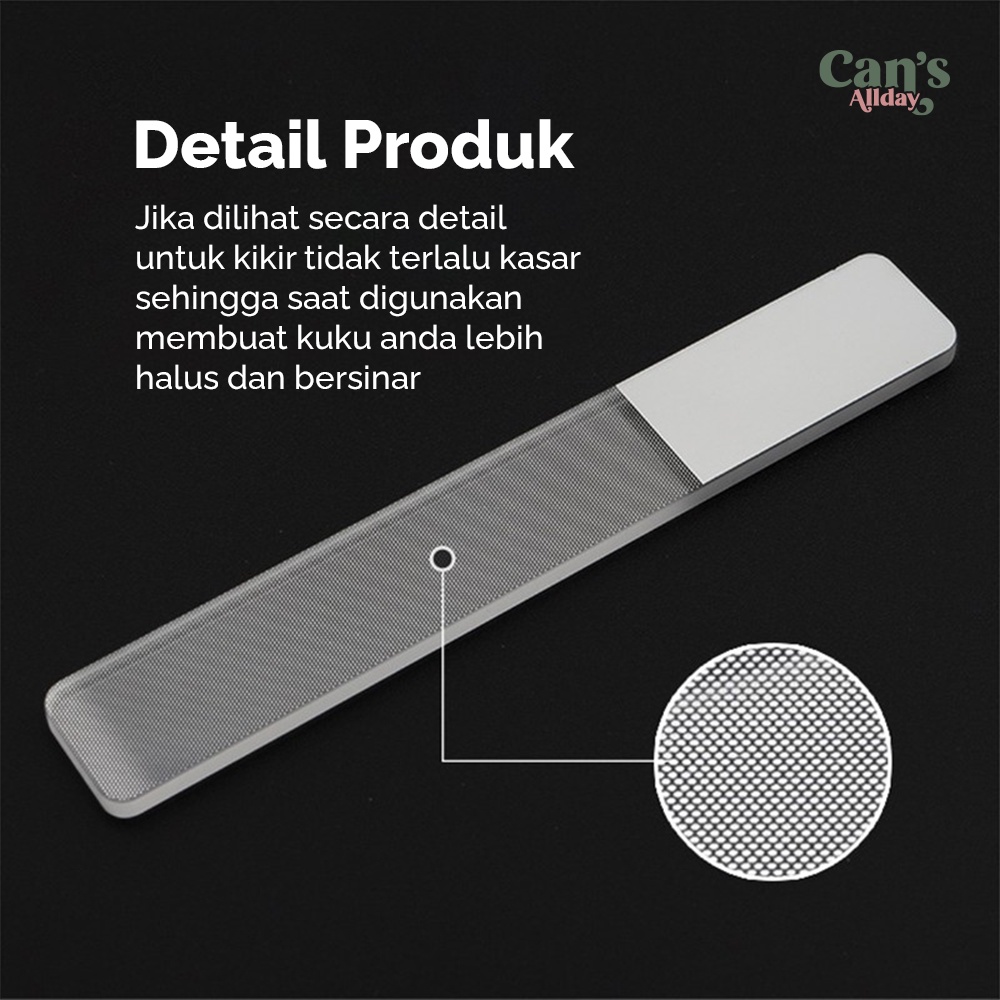 Kikir Kuku Pengkilap Pengikir kuku Nano Nail Buffer Shiner