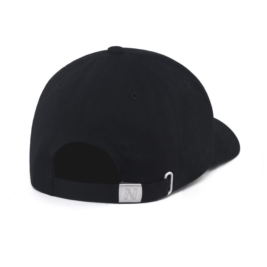SALE NRDN Clothing Topi Hat LOWERCASE HAT BLACK WHITE