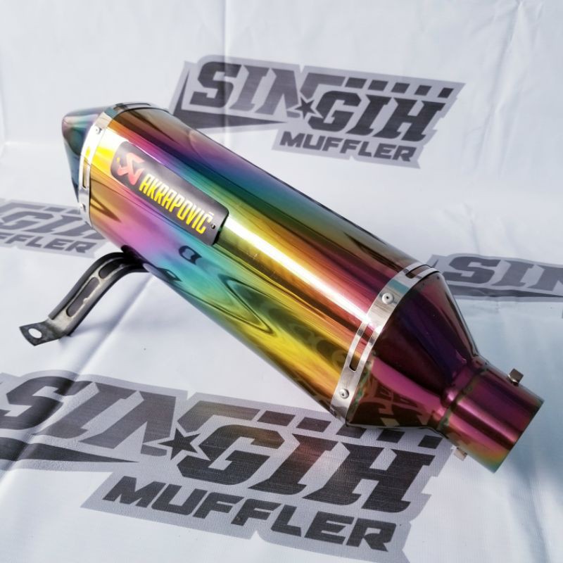 KNALPOT AKRAPOVIC VALENCIA BUAT MATIC NMAX-VARIO-PCX-BEAT-ADV-5