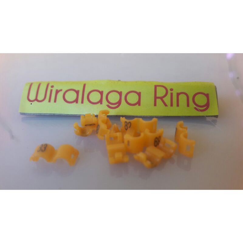 RING CLIP PLASTIK KENARI 3MM
