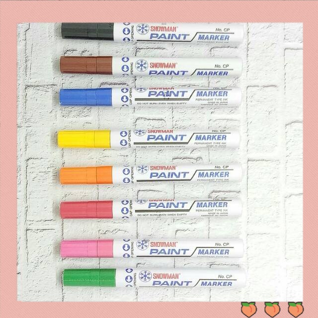 

Spidol SNOWMAN Paint Marker warna warni