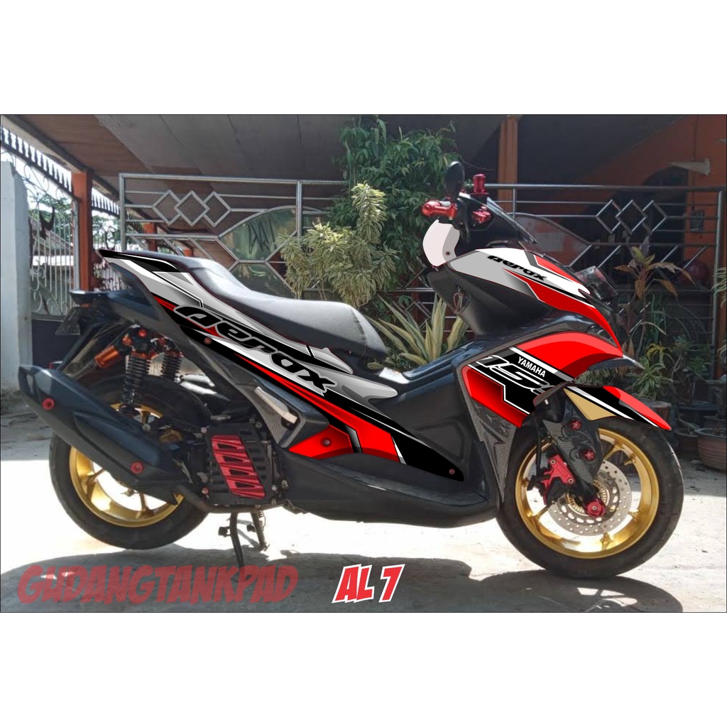 DECAL STIKER DECAL AEROX 155 LAMA MOTIF DORAEMON-GRAFIS