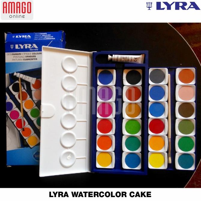 

LYRA WATER COLOR CAKE - 24 COLORS - 8117241 (CAT AIR)