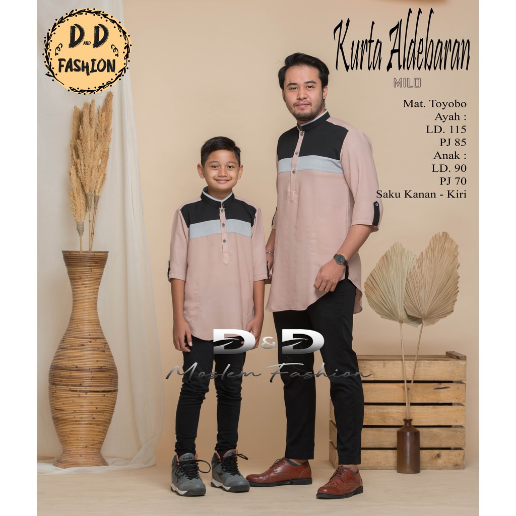 ALDEBARAN BAJU KOKO KURTA COUPLE BY DnD