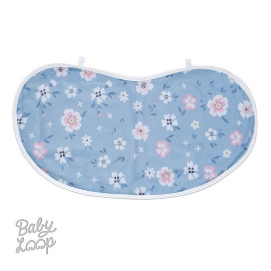 BabyLoop Burp Bib - Celemek Bayi - Baby Loop Slaber Bibs Anak Bayi Katun Halus Cotton Celemek Makan Anak