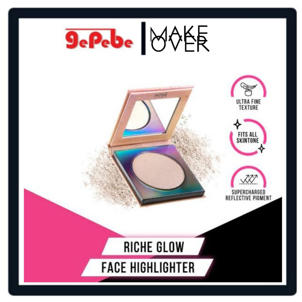 MAKE OVER RICHE GLOW FACE HIGHLIGHTER