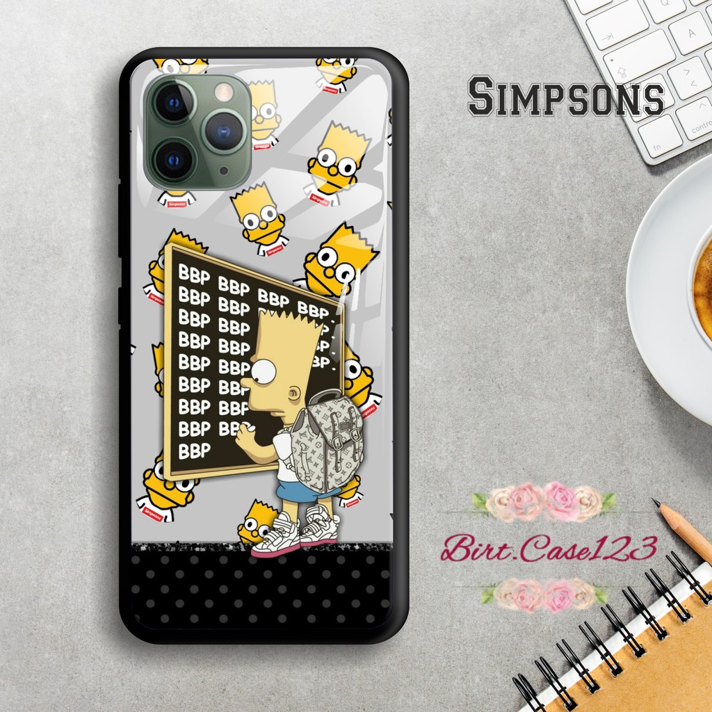 Back case glass SIMPSONS Samsung J2prime G530prime A01 CORE A20 A30 A20s A50 A50s A21s A01 BC1543