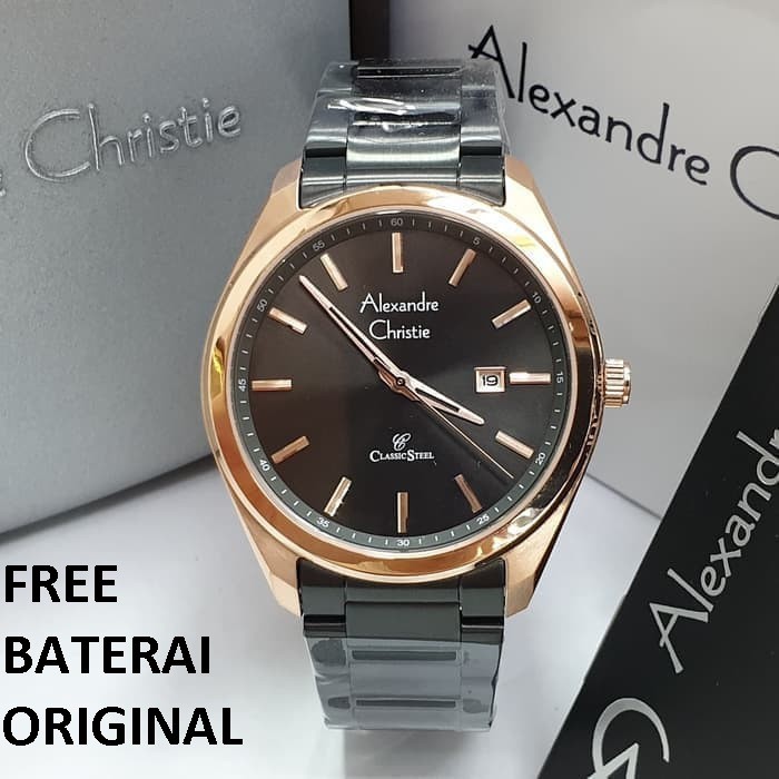 JAM TANGAN PRIA ALEXANDRE CHRISTIE AC 8591 ORIGINAL GARANSI RESMI 1 TAHUN