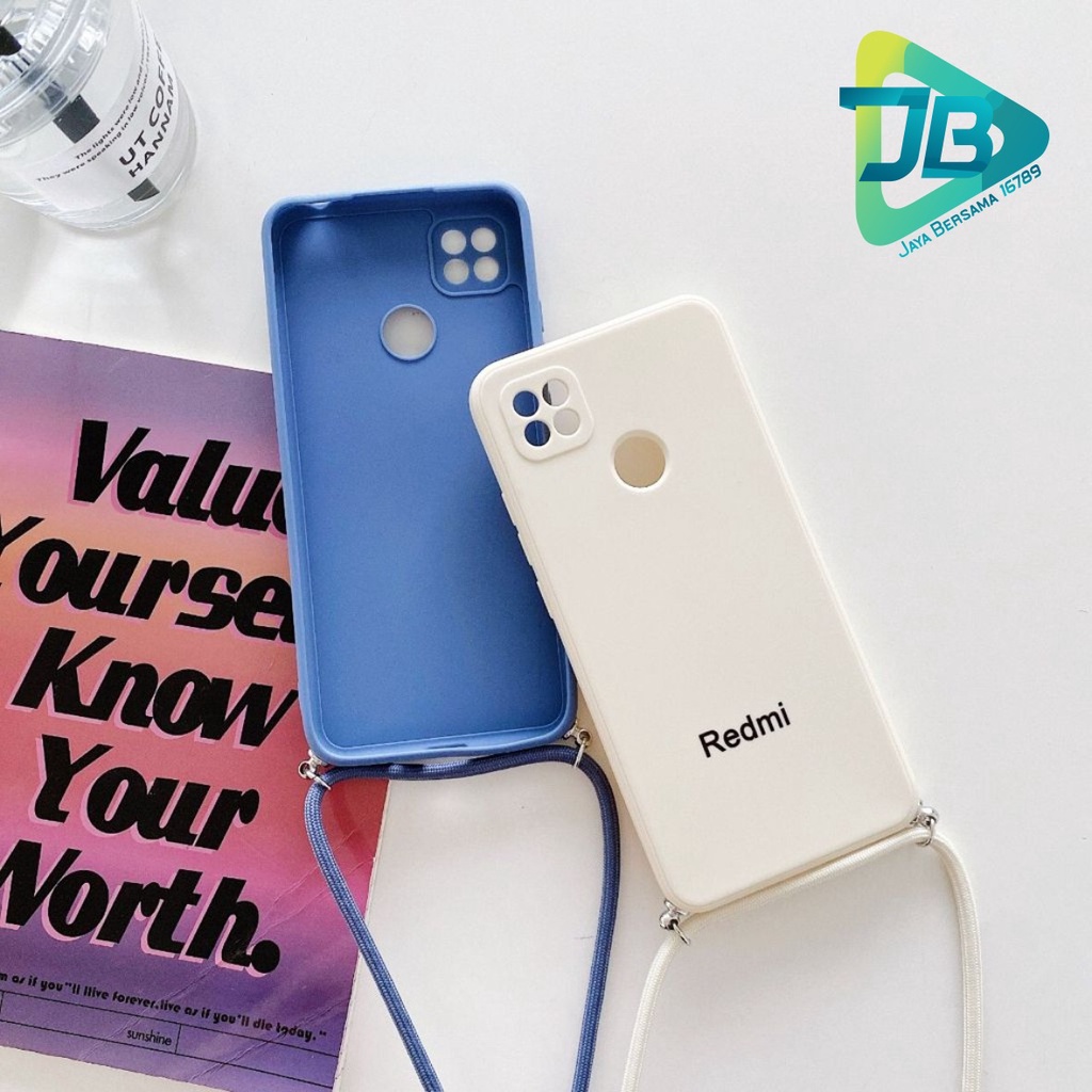 SOFTCASE SLINGCASE ORIGINAL SILIKON PELINDUNG KAMERA XIAOMI REDMI NOTE 8 9 10 PRO NOTE 10 5G JB4893