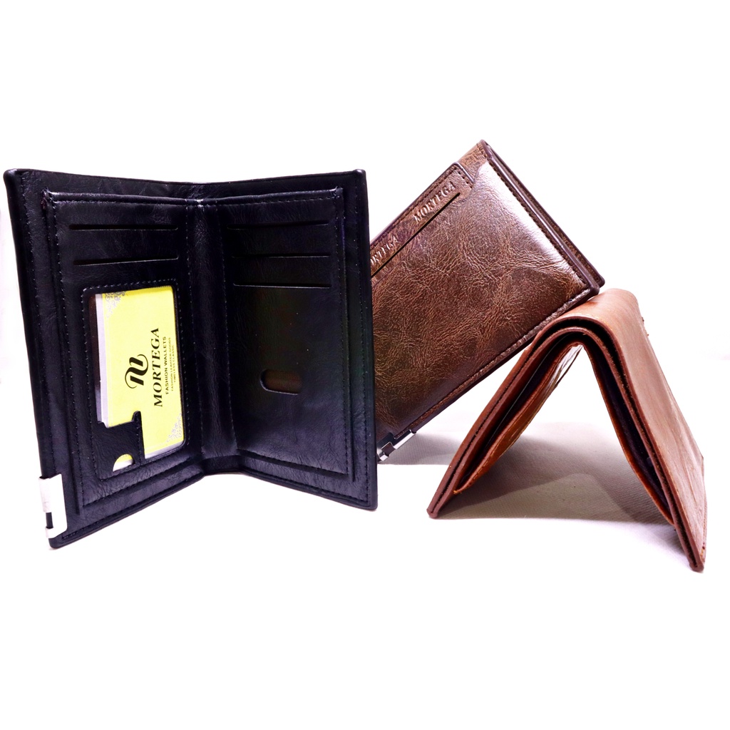 DOMPET PANJANG MORTEGA PRIA KULIT / DOMPET PRIA BAHAN LEATHER M-6303