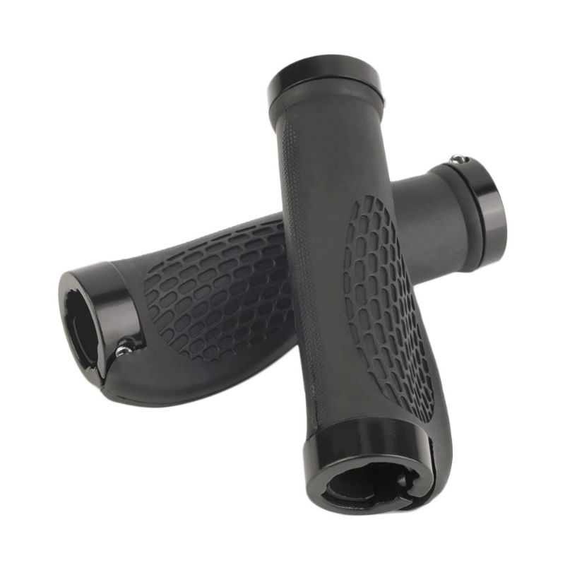 TERMURAH Rubber Anti Skid Handgrip GR49 Hand Grip Karet Pegangan Sepeda Lock Alloy Bisa MTB Seli Folding Bike Lipat Federal