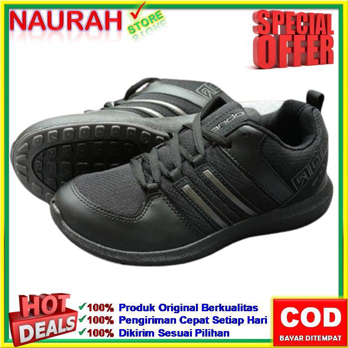 ANDO VARGAS &amp; SKINZ SEPATU SNEAKERS SPORT RUNNING PRIA 100% ASLI ORIGINAL