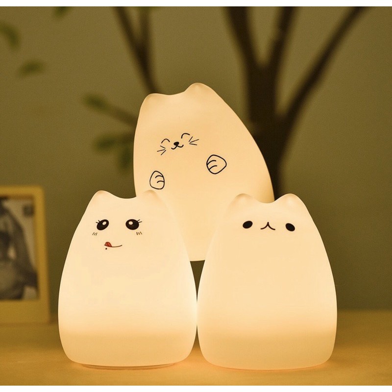 cat touch lamp / squishy cat / cat lamp