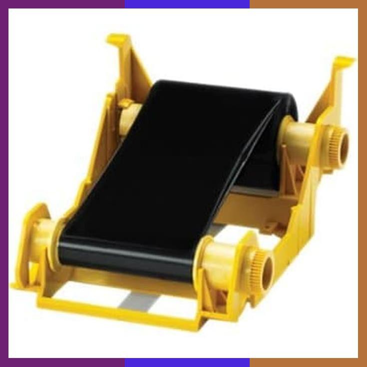 

Ribbon Id Card Printer Zebra Zxp3 Black Hitam