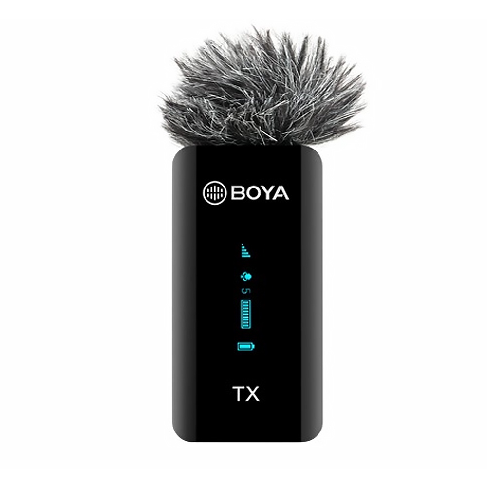 BOYA BY-XM6-S2 Ultra-Compact 2.4GHz Wireless Microphone System with 2 Transmitter