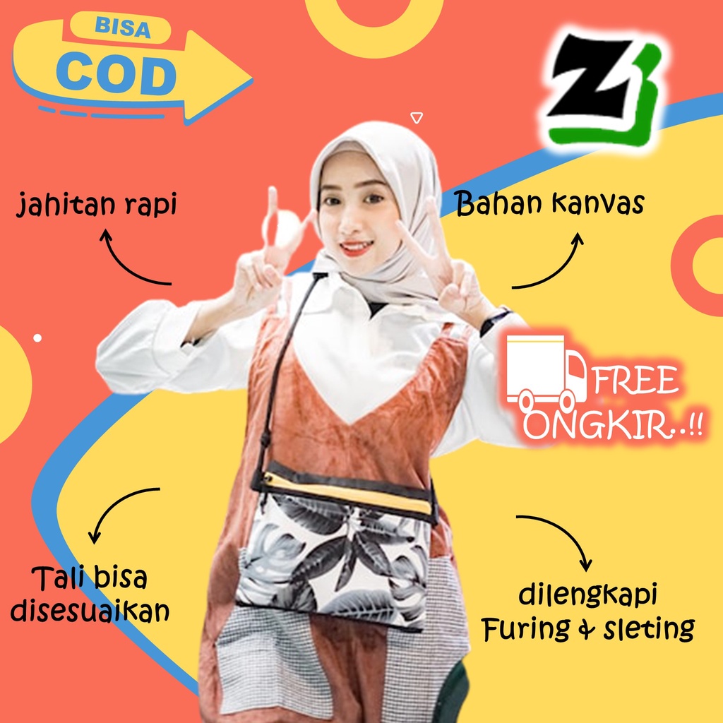 Tas Selempang Slempang Salempang Wanita Cewek Anak Remaja Cewe Perempuan  Mini Hp Korea Murah Import