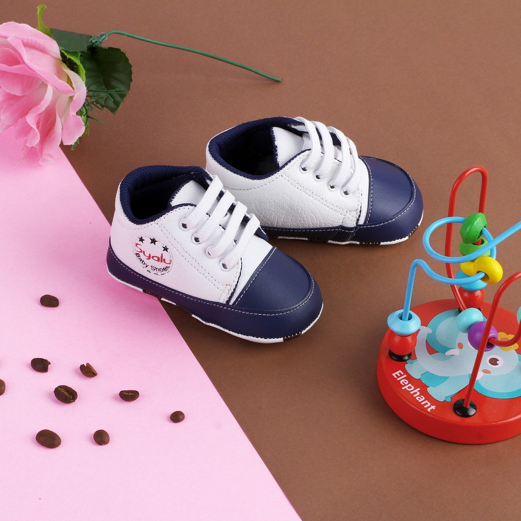 PW01 Sepatu Anak Bayi Prewalker Laki Laki Unik Usia 0 3 6 9 Bulan Lucu Murah Terbaru newborn