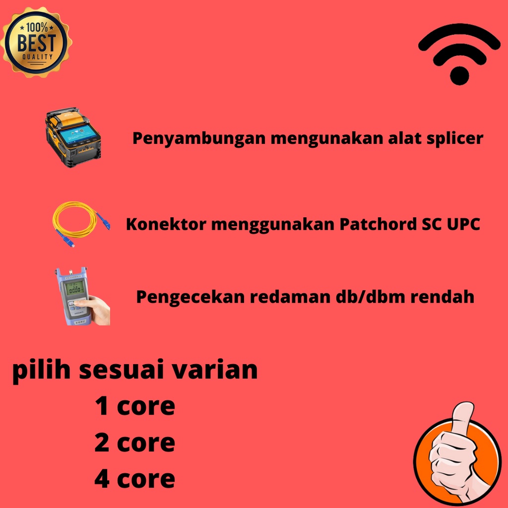 JASA SPLISING/SPLICER FIBER OPTIC