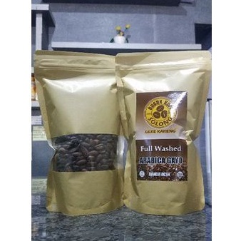 

biji kopi Arabica full washed solong / Coffee Arabica full washed solong roasted beans 250gr