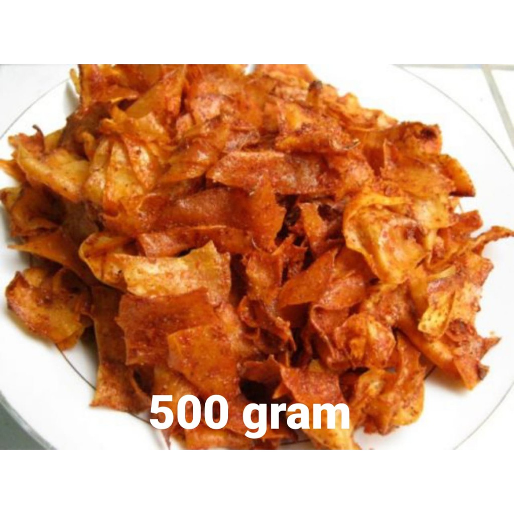 

Keripik Kecimpring 500 gram