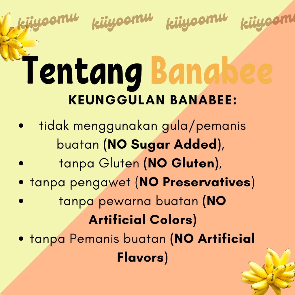 BANABEE Pisang Stick 75gr oleh oleh keripik pisang khas Lampung ECER dan GROSIR | Kiiyoomii |