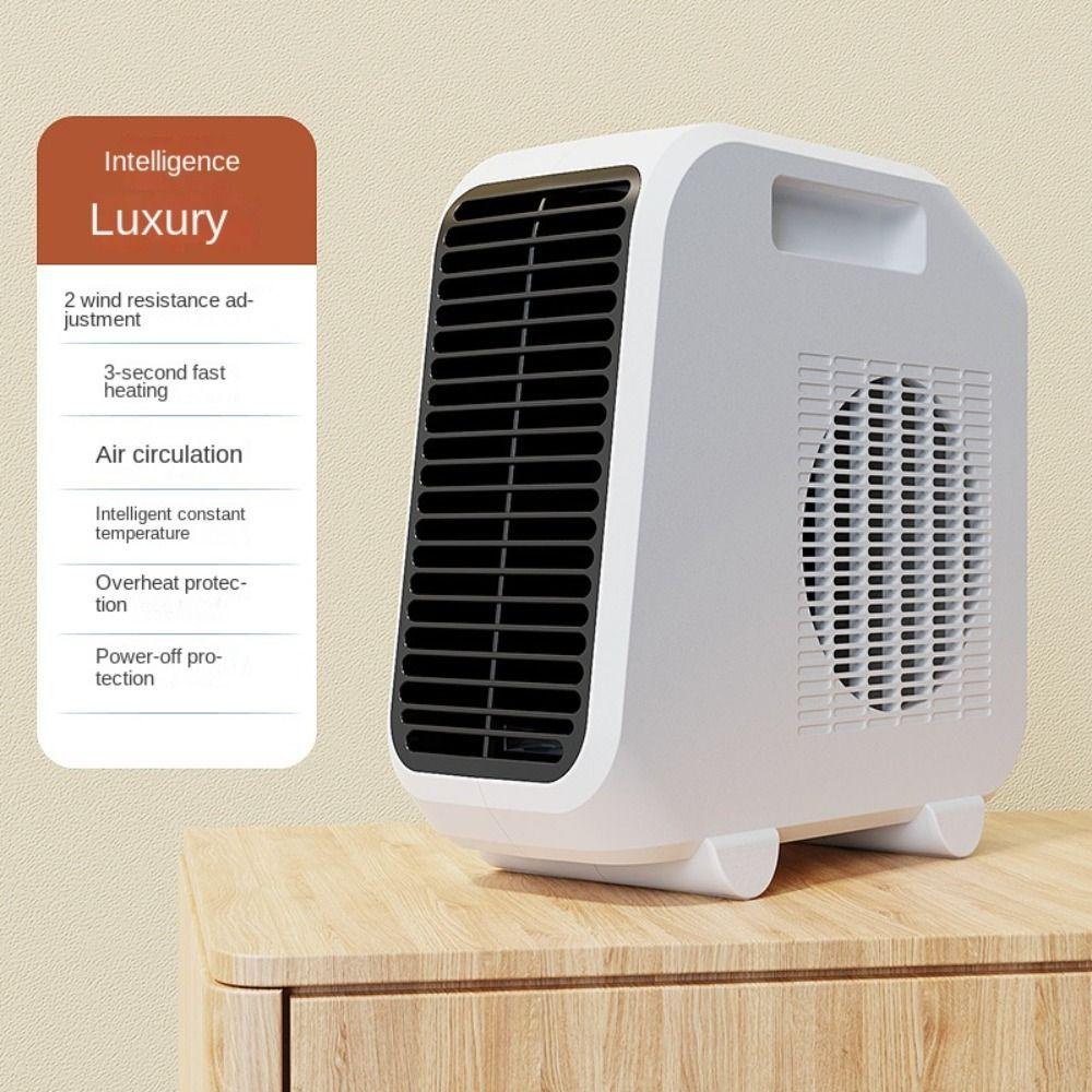 Preva 800W Mini Electric Heater Quiet Instant Heating Kipas Pemanas 800W