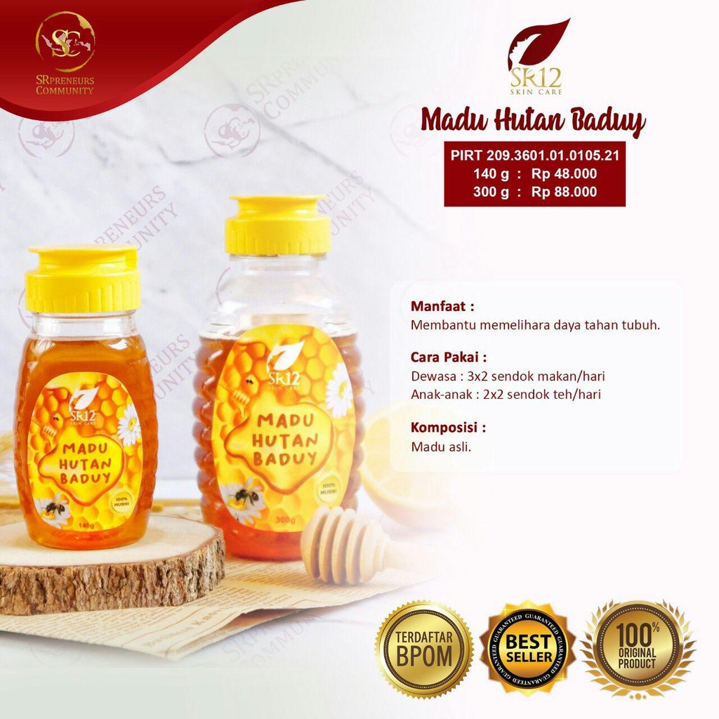 

SR12 BOGOR / MADU HUTAN BADUY / MADU ASLI DARI HUTAN BADUY / MADU BADUY