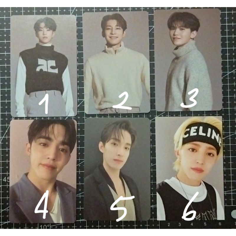 [READY STOCK] PC Photocard Incomplete Wonwoo Hoshi Woozi Scoups Your Choice Dokyeom Other Side ver S