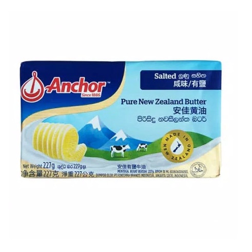 

ds211vz Anchor Salted Butter 227Gr Xa201As