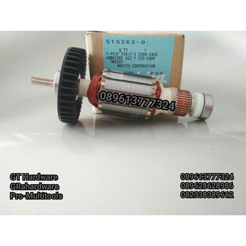 Angker Makita (515263-0) Armature TW 0350 Tw0350