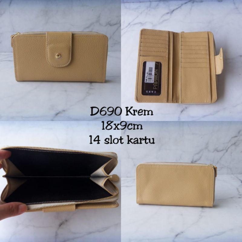 Dompet wanita papillon leather D690