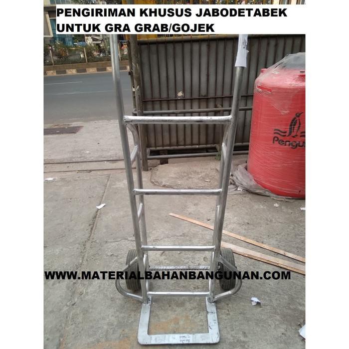 Promo trolley 1/2 ton alat pengangkat benda dus galon roda dorongan Murah