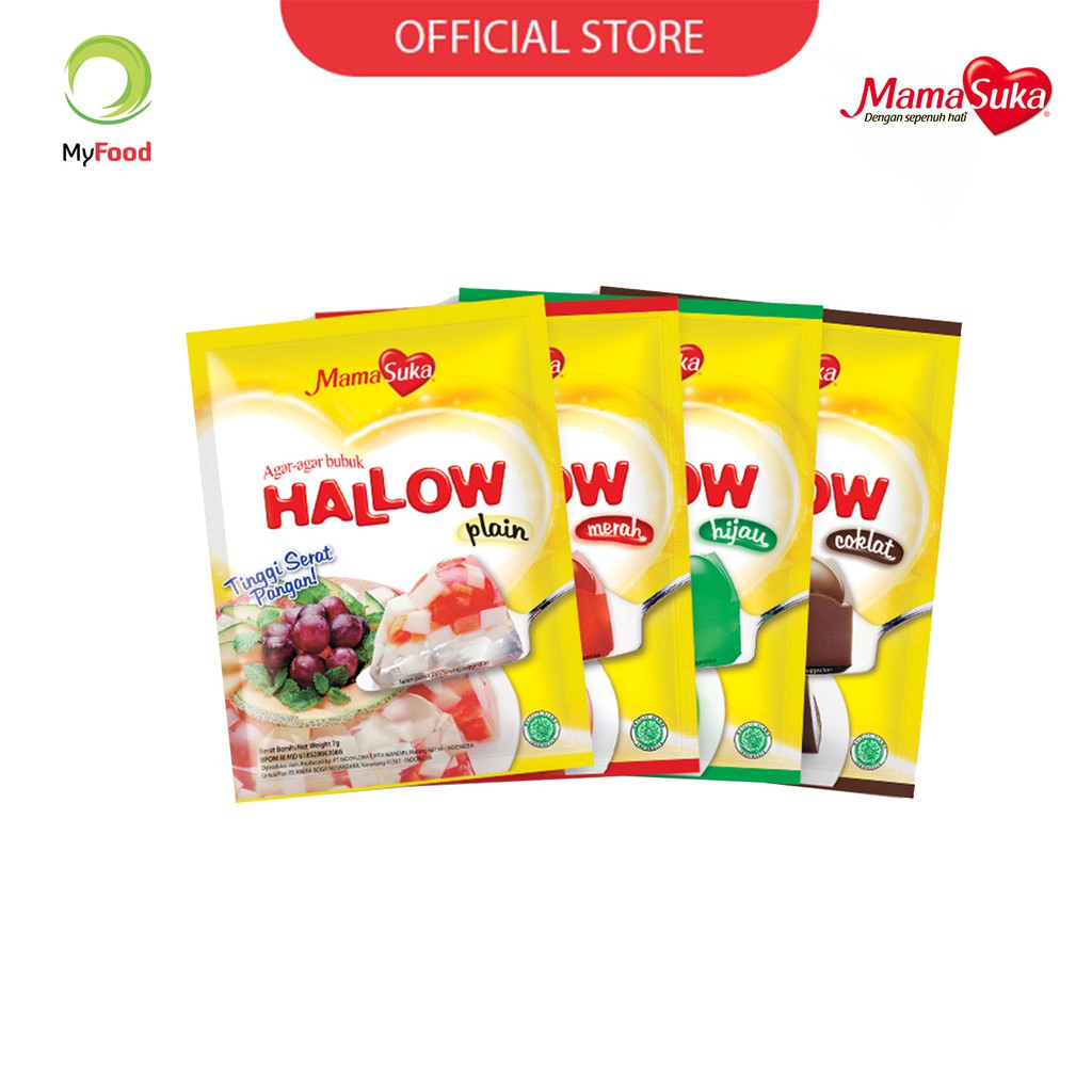 Jual Mamasuka Hallow Agar Agar Instan Jelly Powder Gr Shopee