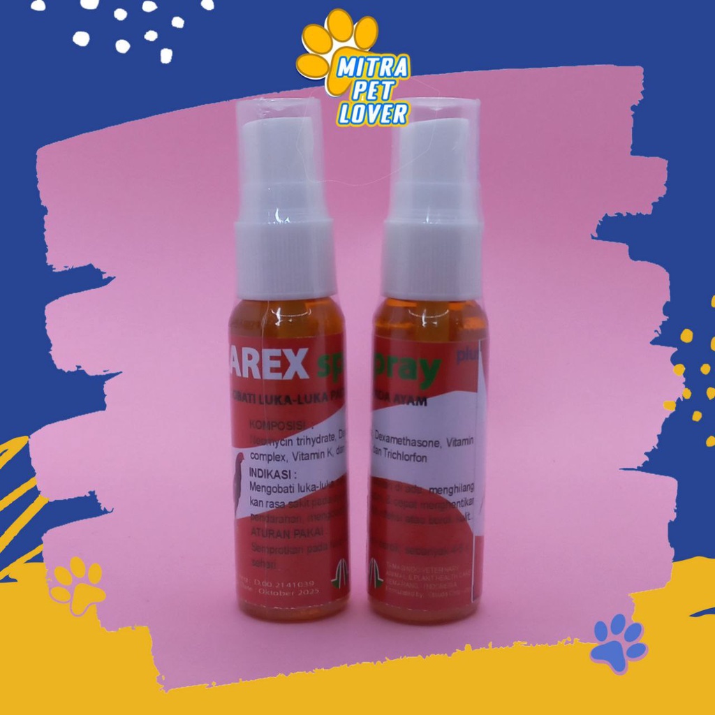 OBAT LUKA AYAM - SCAREX SPRAY 30 ML ORIGINAL - SEMPROTAN ANTI RASA SAKIT &amp; INFEKSI &amp; BOROK KULIT CHICKEN ADUAN UNGGAS BEBEK - LECET - AMAN AMPUH MENGHENTIKAN PENDARAHAN - MURAH ASLI GARANSI - PET ANIMAL TAMASINDO OBAT &amp; VITAMIN TERNAK HEWAN MITRAPETLOVER