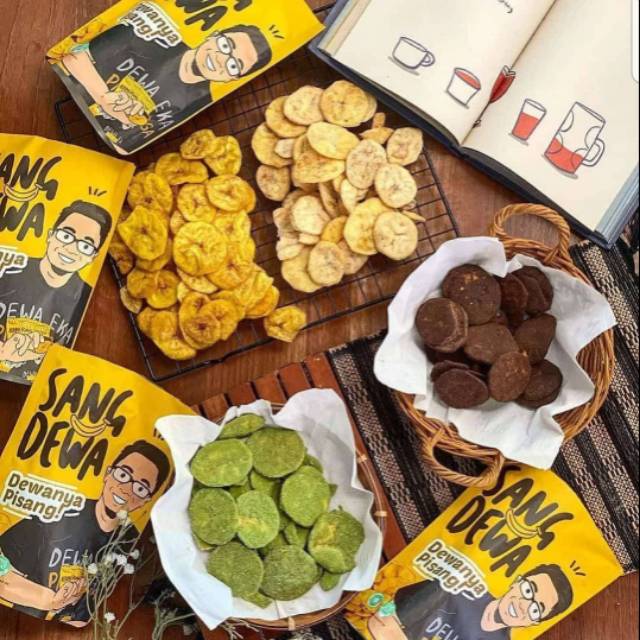 

KERIPIK PISANG COKLAT SANG DEWA