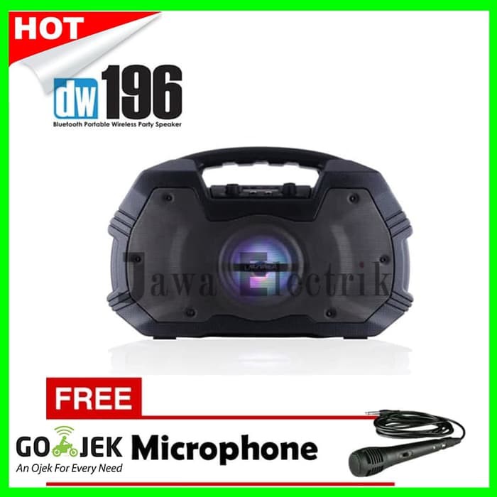 DAZUMBA DW 196 Speaker Multimedia Karaoke Speaker Meeting BLUETOOTH