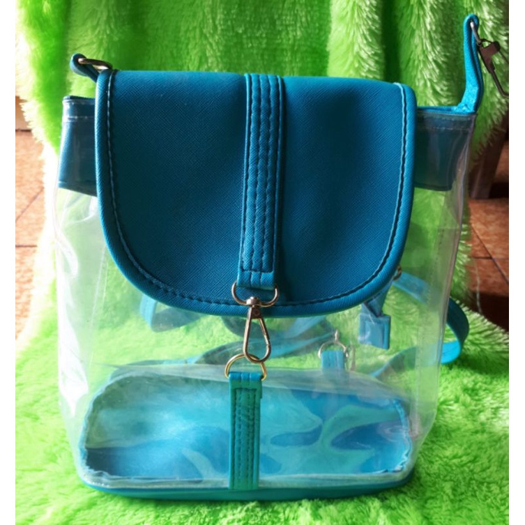 Tas ransel transparan