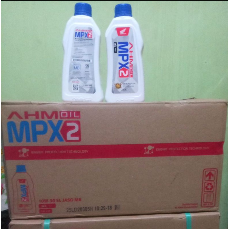 OLI MPX 2 MATIC AHM 10W-30 SL OLI MESIN 0.8ML 10W-30 API-SL