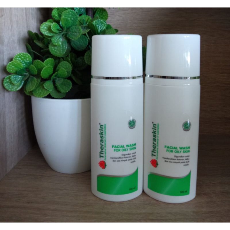 THERASKIN FACIAL WASH OILY / KULIT BERMINYAK