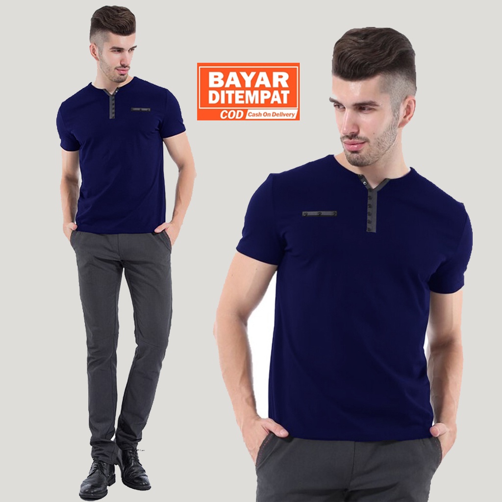 Kaos Astro - Kaos Pria Polos Terbaru Lengan Pendek Tersedia 4 Warna Distro Original Bandung