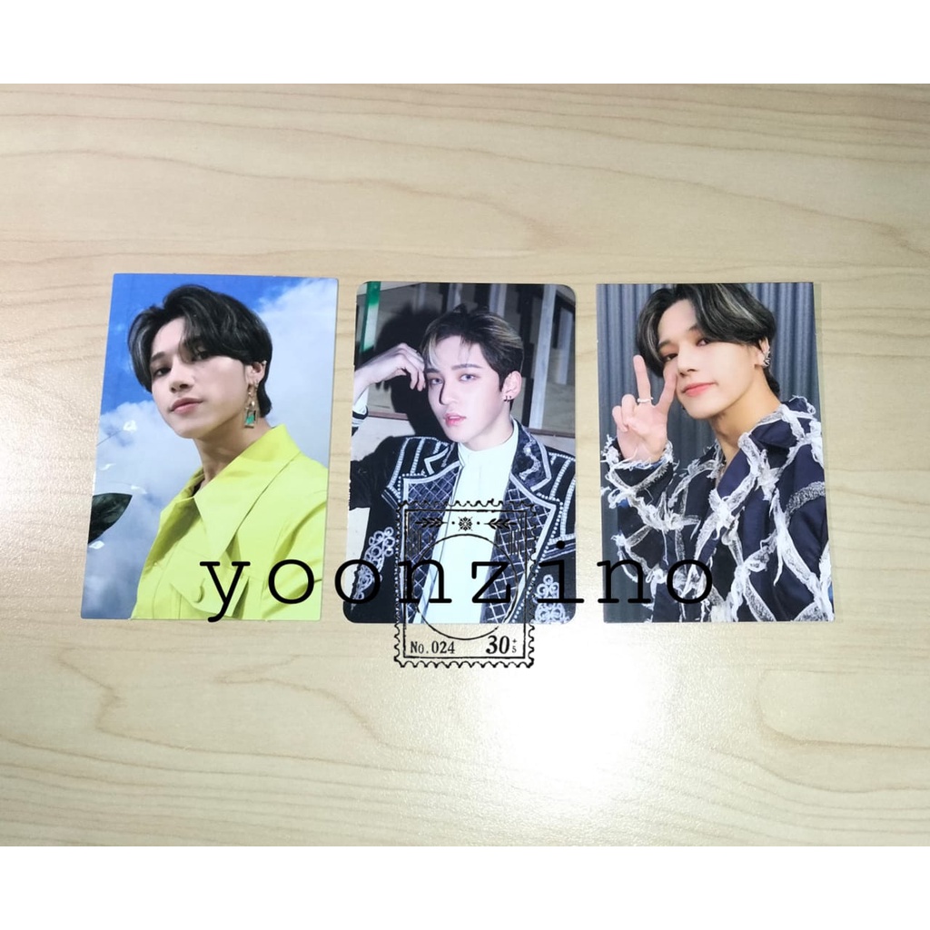 [READ DESK] Ateez Photocard and Merch - yunho signed japan cafe yunho perfume