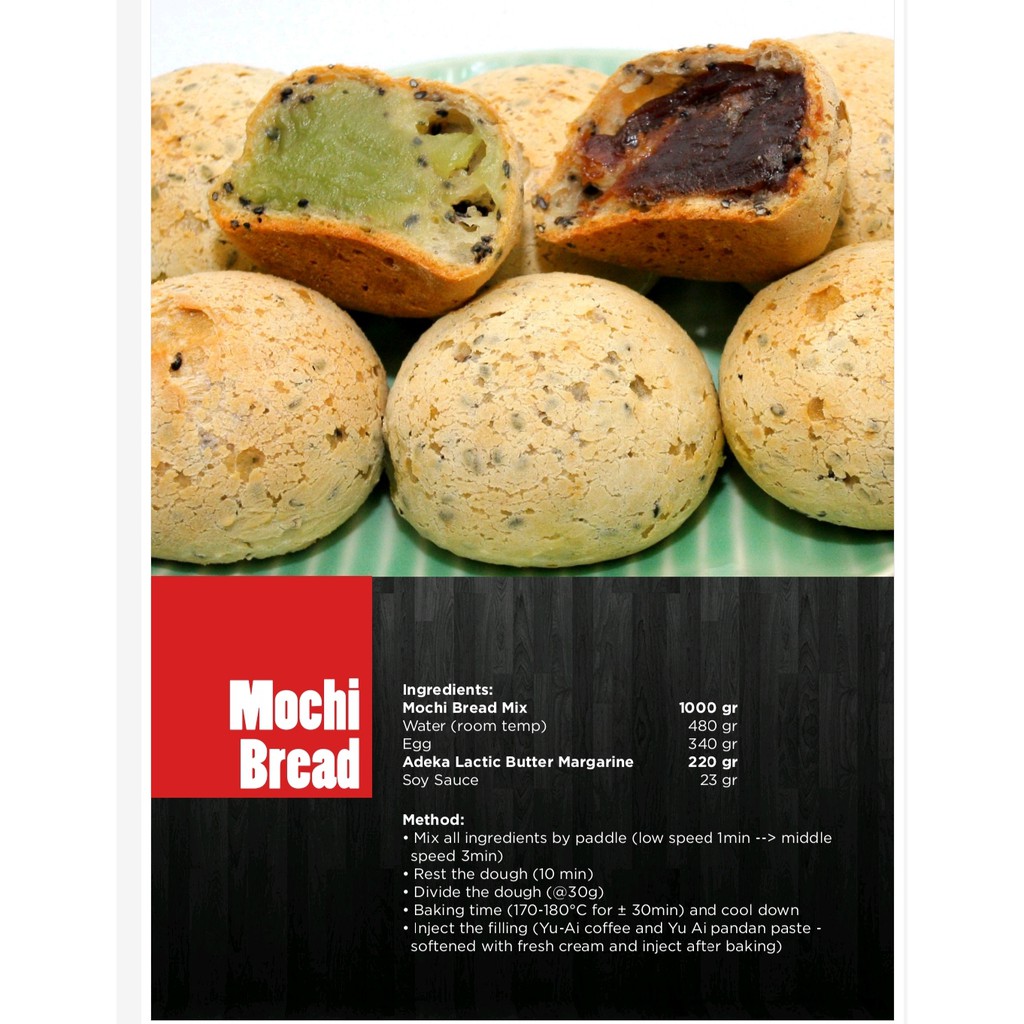 

Nisshin Mochi Bread Mix 500g