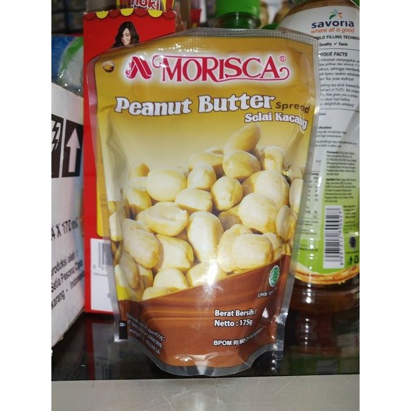 SELAI PEANUT BUTTER KACANG MORISCA POUCH 175 GR GRAM 175GR 175GRAM