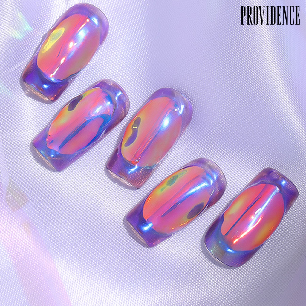 Providence Nail Sticker Safe Super Shiny Tasteless Professional Fingernails Decor for Girl