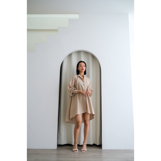 KOOZEE - HANA PUFF DRESS - DRESS WANITA