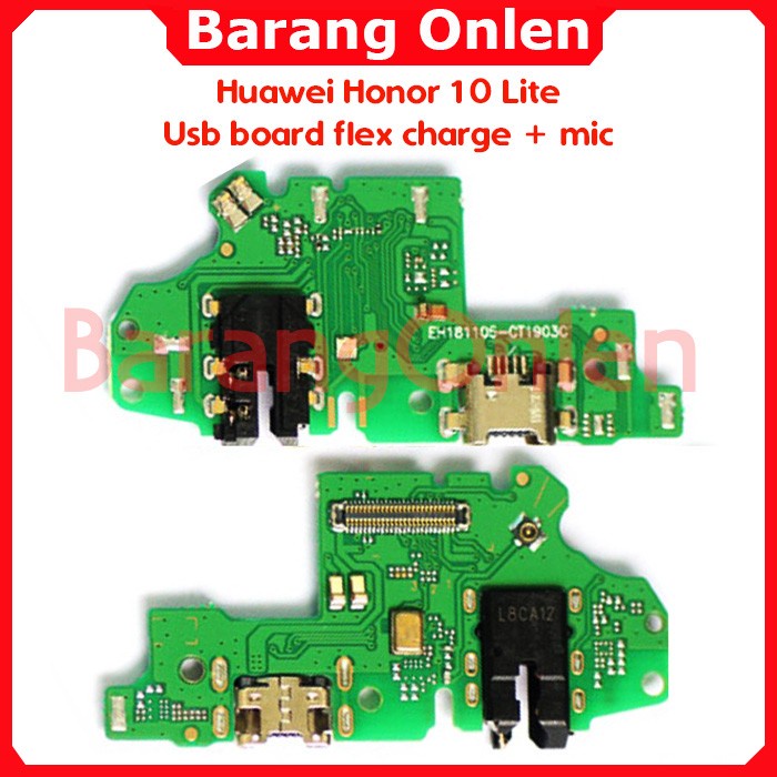Huawei Honor 10 Lite flexible cas usb board pcb mic plugin konektor