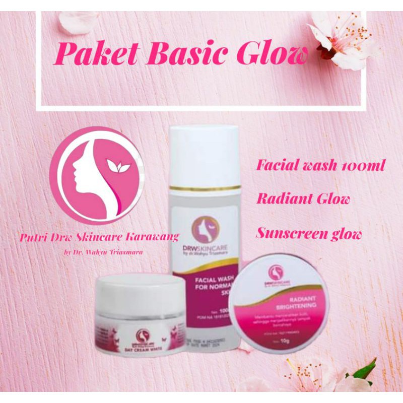 Free Pouch Cantik - Drw Skincare - Paket Radiant Glow Brightening