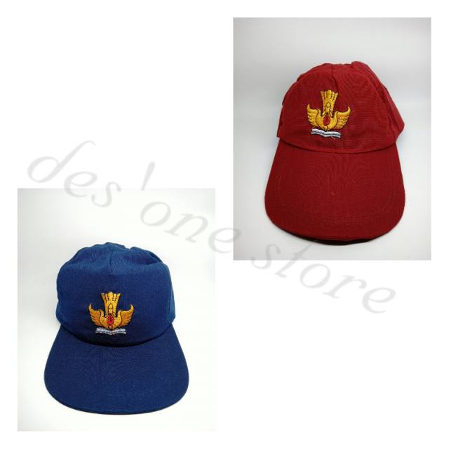 Topi SD dan Topi Smp / Topi Anak Sekolah / Topi Sekolah / Dasi sekolah